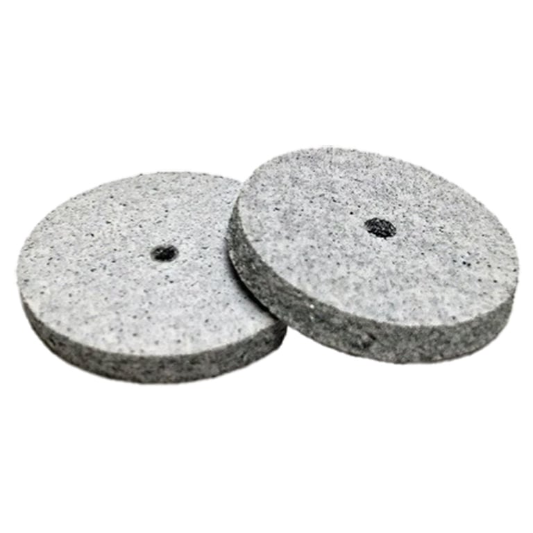 Meta Silicone Rubber Polishers - Coarse White Reducing Wheel (22mm x 3mm), 100/Box