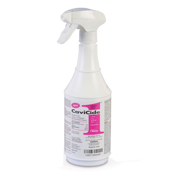 CaviCide1 24 oz. Spray. Multi-Purpose Disinfectant / Decontaminant Cleaner. Non-bleach, low