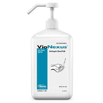 VioNexus No Rinse Spray Sanitizer - 6 x 1000ml Bottles/Case. Kills germs without running water