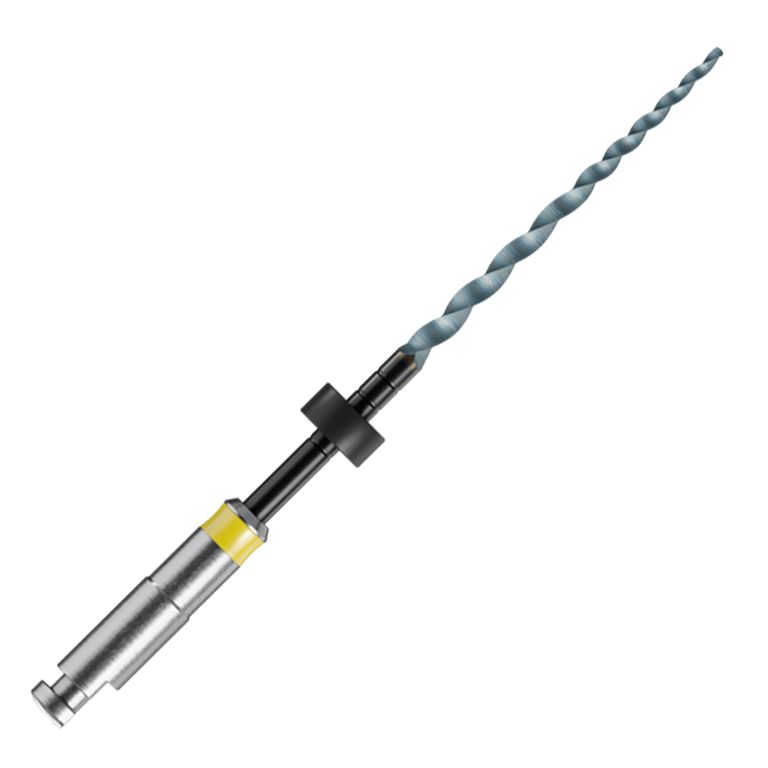 MicroMega MM Taper NiTi Rotary File F5, .06 Taper, 21mm, Sterile, 6/Pk. Black and Yellow stop