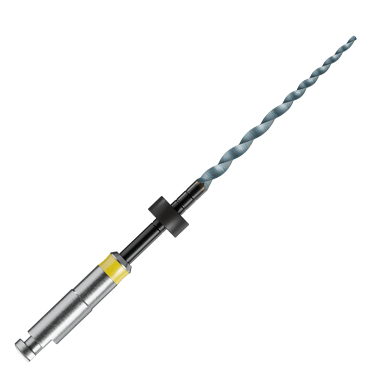 MicroMega MM Taper NiTi Rotary File F5, .06 Taper, 25mm, Sterile, 6/Pk. Black and Yellow stop