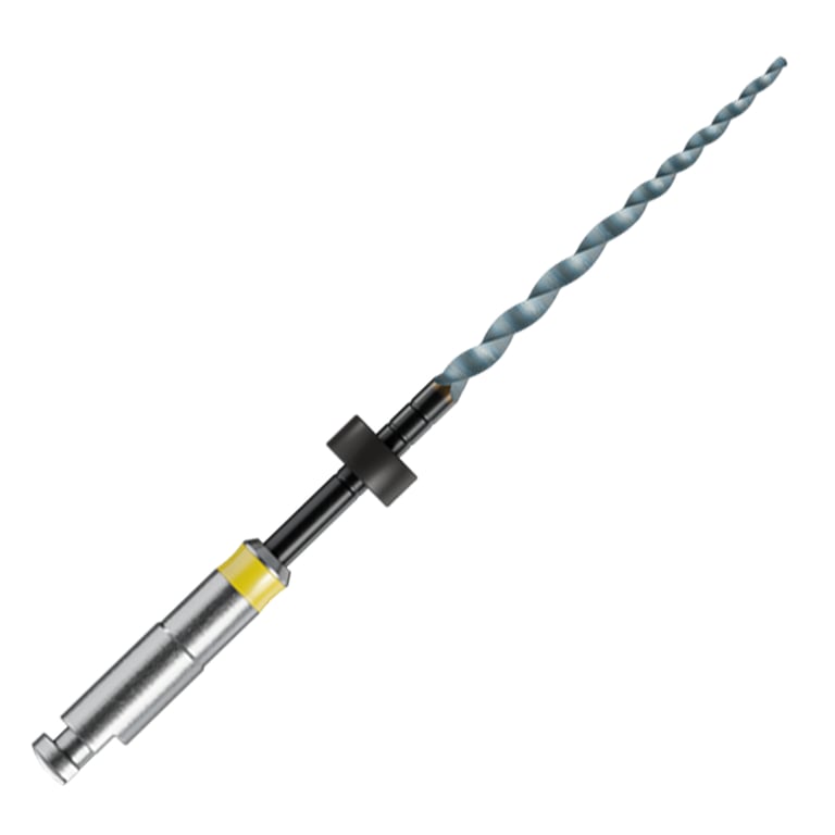 MicroMega MM Taper NiTi Rotary File F5, .06 Taper, 31mm, Sterile, 6/Pk. Black and Yellow stop