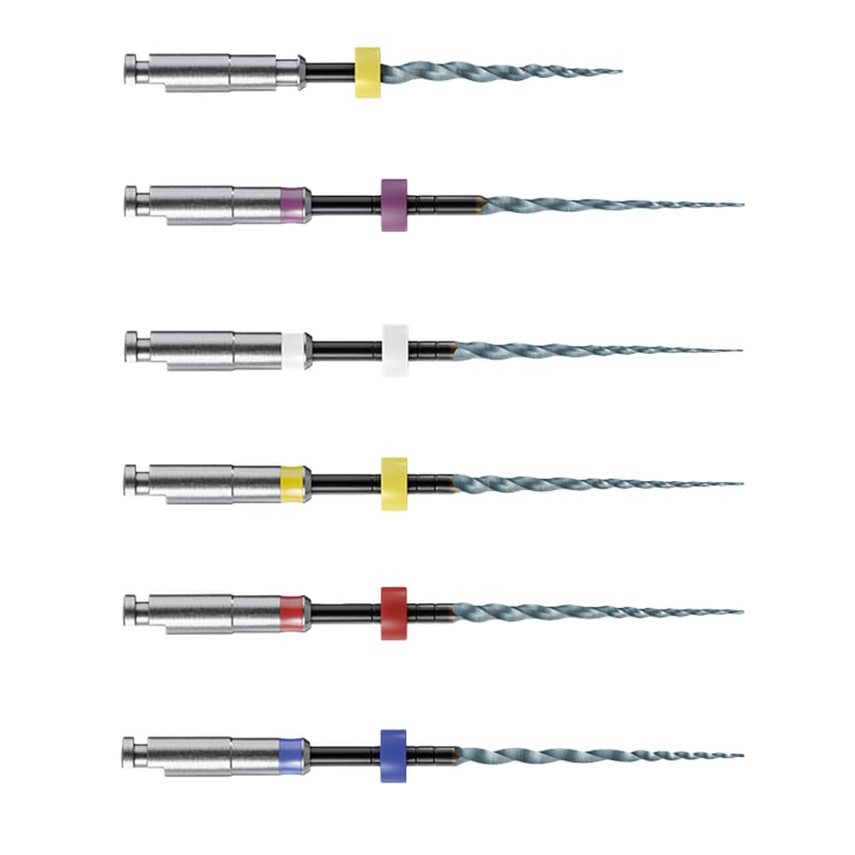 MicroMega MM Taper NiTi Rotary File, 21mm, Sterile, Assorted Set. Includes: each one of SX, S1