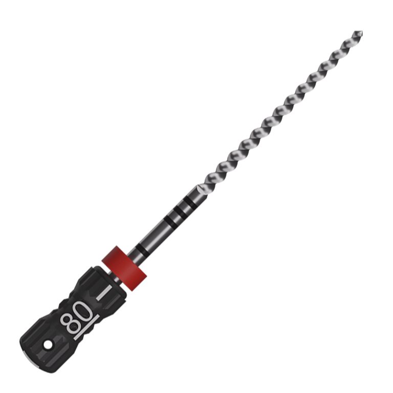 MicroMega MM 21mm Stainless Steel K-File, #80 Black, 6/Pk. Endodontic files designed
