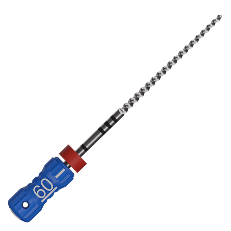 MicroMega MM 25mm Stainless Steel K-File, #60 Blue, 6/Pk. Endodontic files designed