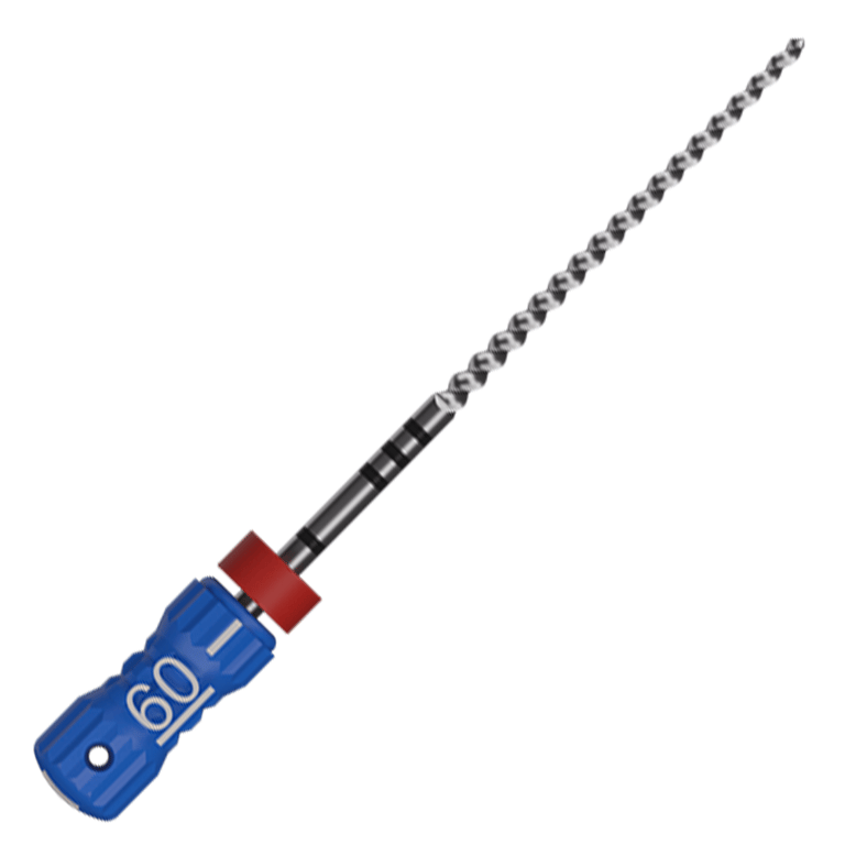 MicroMega MM 31mm Stainless Steel K-File, #60 Blue, 6/Pk. Endodontic files designed