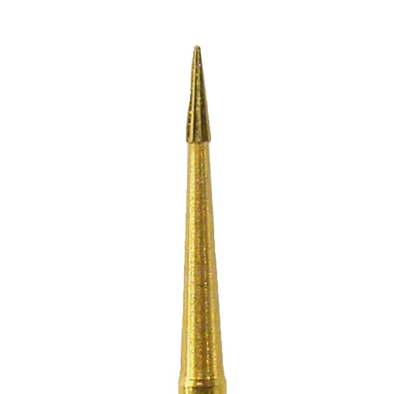 NeoBurr FG #EF3 Esthetic Finisher (Safe End) Carbide Bur, 25/Pk. Head diameter: 0.8 mm. Length: 3