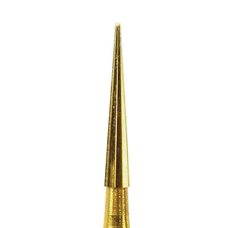 NeoBurr FG #EF9 Esthetic Finisher (Safe End) Carbide Bur, 25/Pk. Head diameter: 1.4 mm. Length: 9