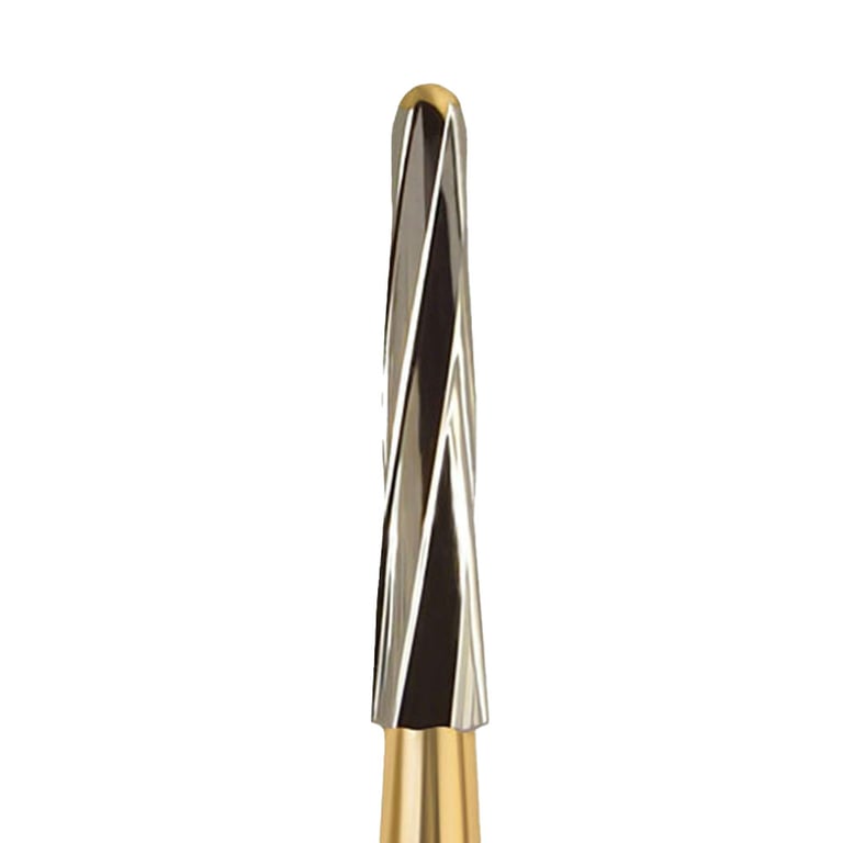 NeoBurr FG #152 Safe End Surgical Length Endo Access Bur, 5/Pk. Head diameter: 1.6 mm. Length: 9