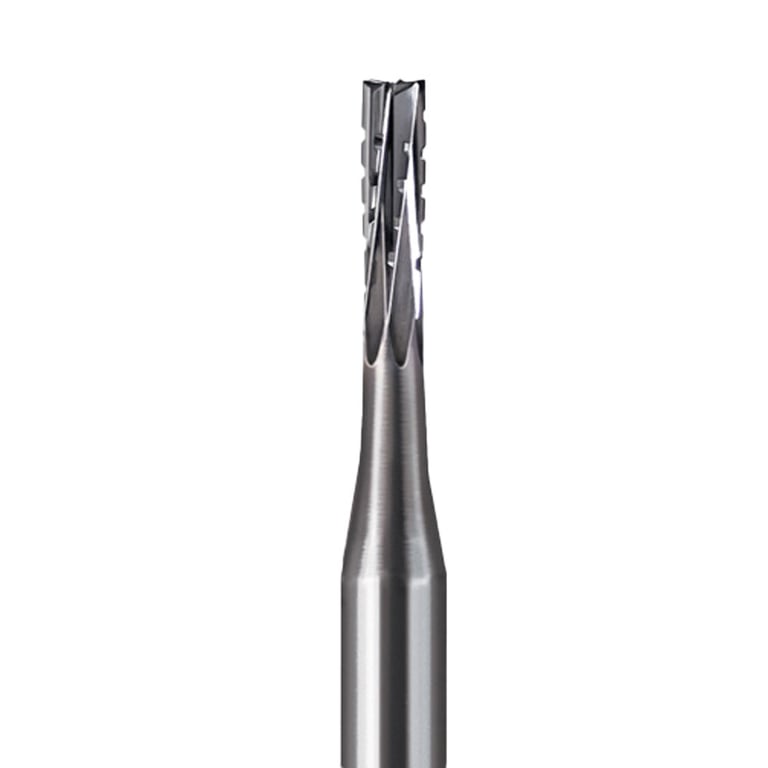 NeoBurr FG #557 SL (Surgical Length) Straight Fissure Crosscut Carbide Bur, 25/Pk. Sterilized