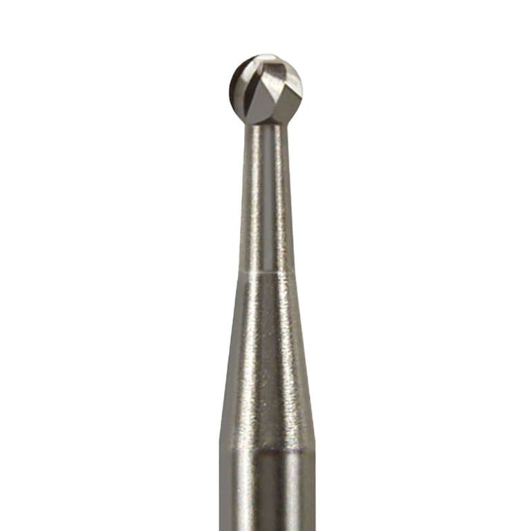 NeoBurr Sterile HP #6 Round Carbide Bur, 10/Pk. Head diameter: 1.8 mm. Length: 1.6 mm. Overall