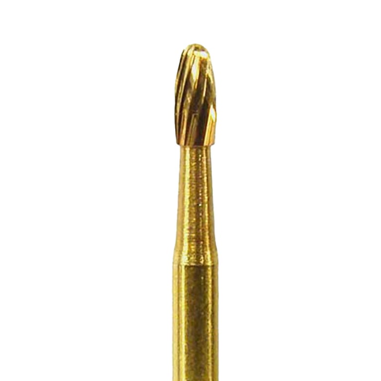 NeoBurr FG #7404 12-Blade Egg Shaped Trimming and Finishing Burs, 25/Pk