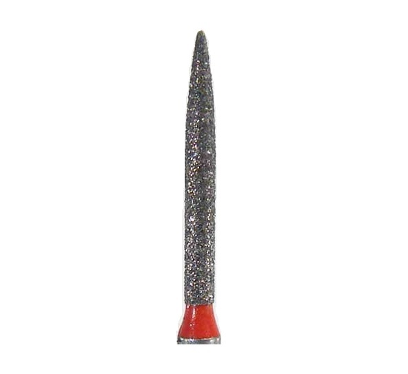 NeoDiamond FG #1512.10 Fine Grit, Flame Shaped Disposable Diamond Bur, Pack of 25