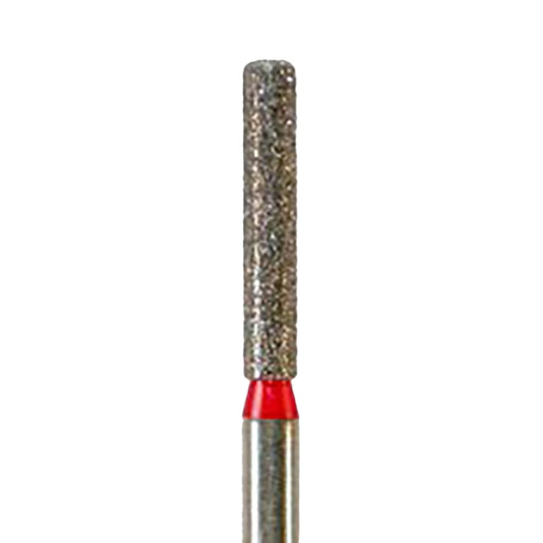 NeoDiamond FG #0614.8 Fine Grit, Modified Flat End Cylinder Shape, Disposable Diamond Bur, Pack