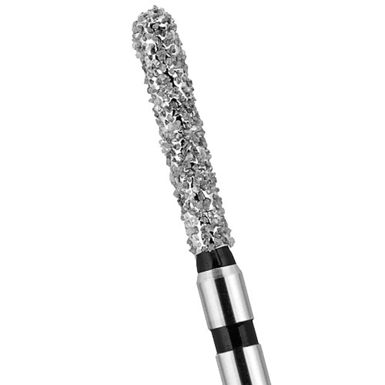NeoDiamond FG #1214.8 (881.014) Xtra Coarse, Round End Cylinder Disposable Diamond Bur, 25/Pk