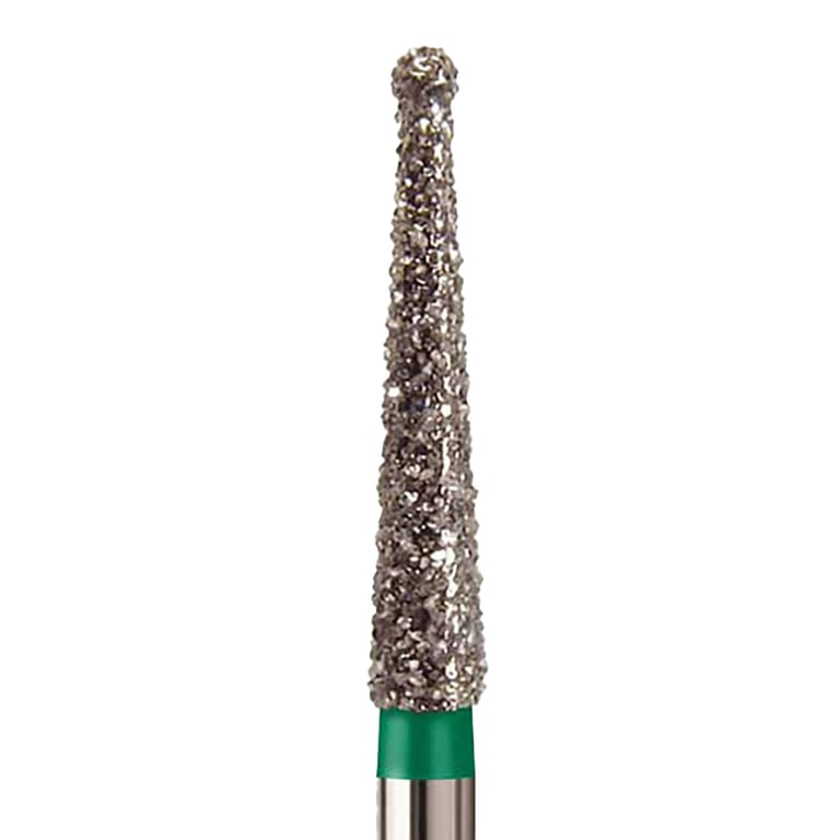 NeoDiamond FG #E164.011 (164.011) Coarse, Endo Access Round End Taper Disposable Diamond Bur, 10/Pk