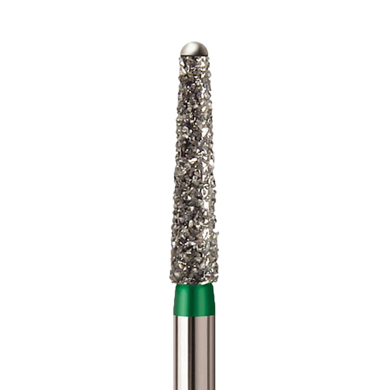 NeoDiamond FG #E165.014 (165.014L) Coarse, Endo Access Round End Taper Disposable Diamond Bur