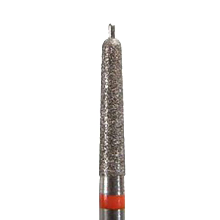 NeoDiamond FG #GP9.016 (508C.016) Fine, Guide-Pin Round End Taper Disposable Diamond Bur, 10/Pk