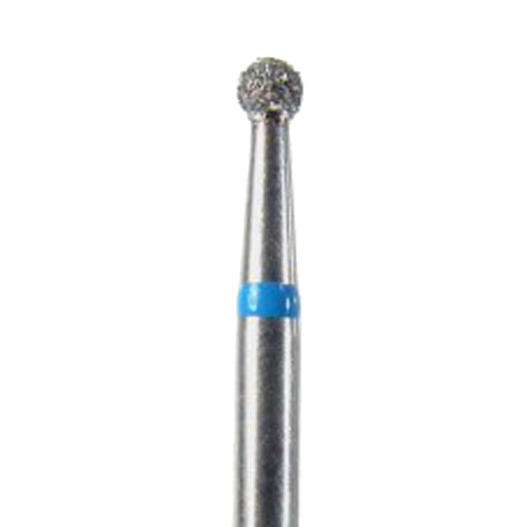 NeoDiamond FG #801.016 Medium Grit, Ball Shaped Disposable Diamond Bur, Pack of 25