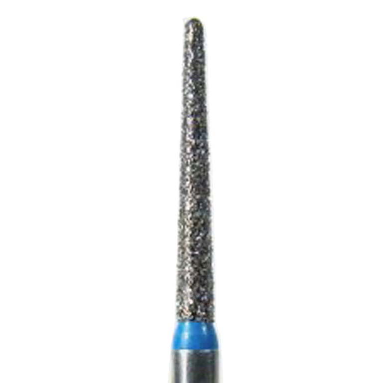 NeoDiamond FG #1112.10 (850.012) Medium Grit, Round End Taper Disposable Diamond Bur, Pack of 25