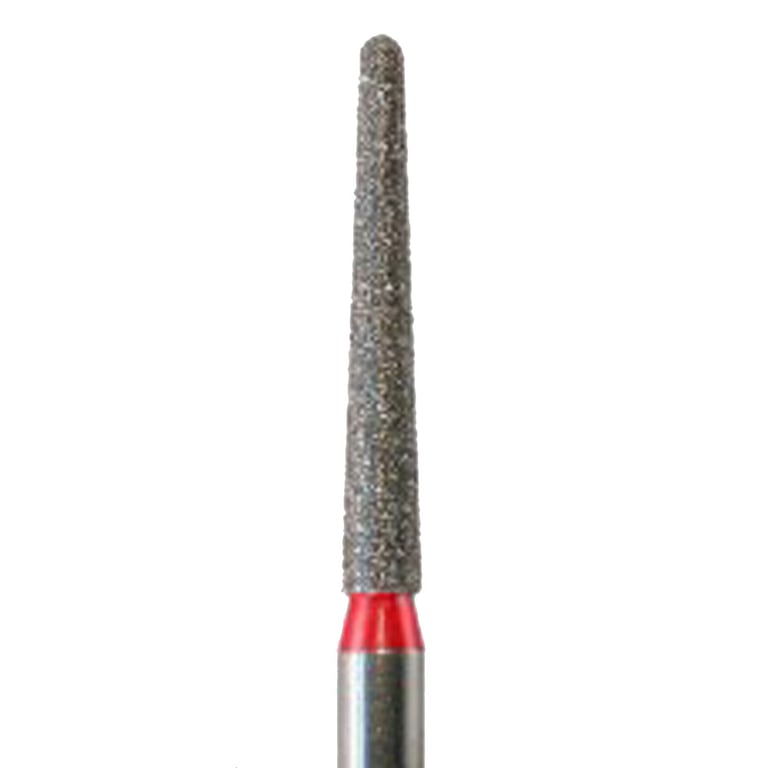 NeoDiamond FG #1114.10 (850.014) Fine Grit, Round End Taper Disposable Diamond Bur, Pack of 25