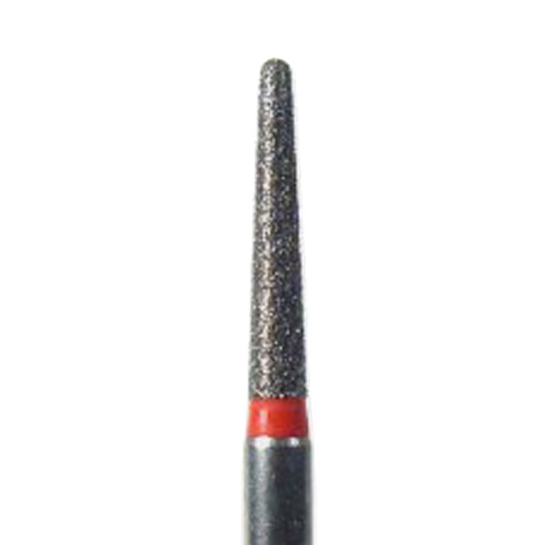 NeoDiamond FG #1114.8 (856.014) Fine Grit, Round End Taper Disposable Diamond Bur, Pack of 25