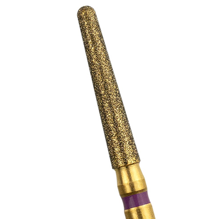 NeoDiamond FG #1116 Zirconia Adjuster, Round End Taper Disposable Diamond Bur, 25/Pk