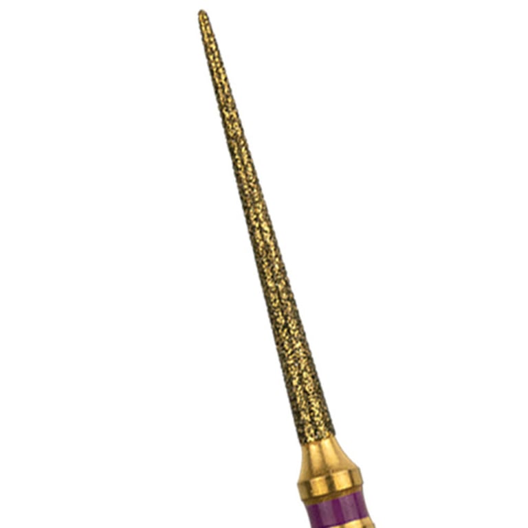 NeoDiamond FG #1310 Zirconia Adujster, Pointed Cone Shaped Disposable Diamond Bur, 25/Pk