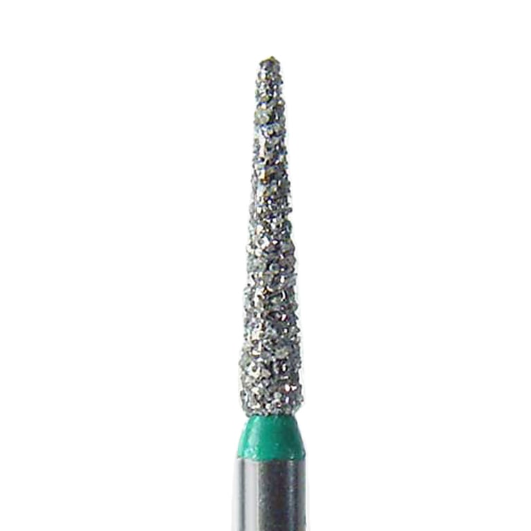 NeoDiamond FG #1314.8 Coarse Grit, Pointed Cone Disposable Diamond Bur, Pack of 25