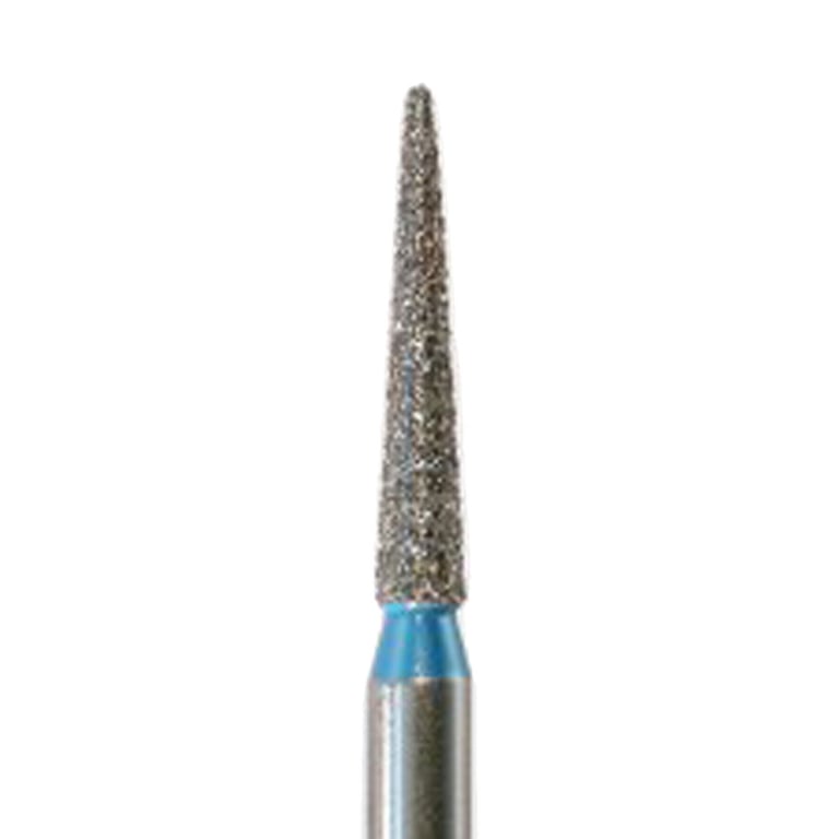 NeoDiamond FG #1314.8 (858.014) Medium Grit, Pointed Cone Disposable Diamond Bur, Pack of 25