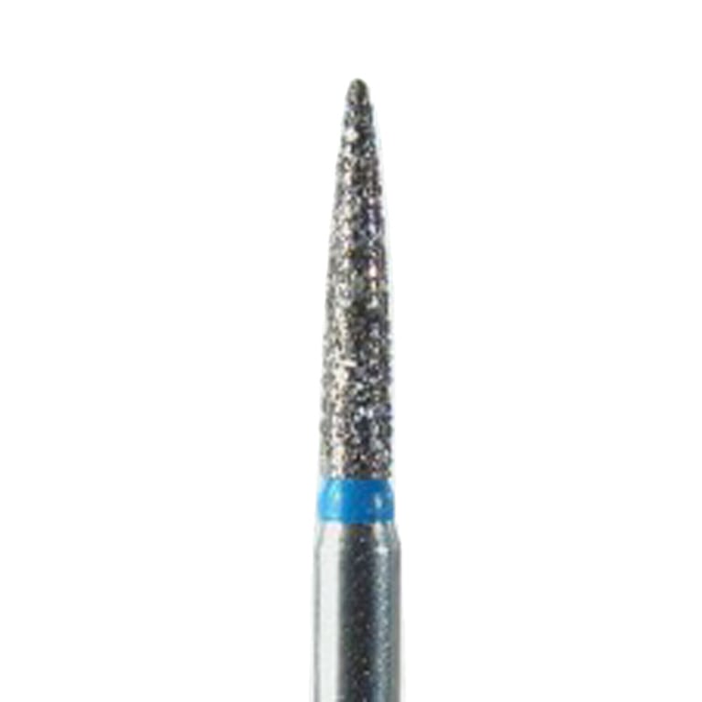 NeoDiamond FG #1512.6 SS Short Shank (S862.012) Medium Grit, Flame shape Disposable Diamond Bur