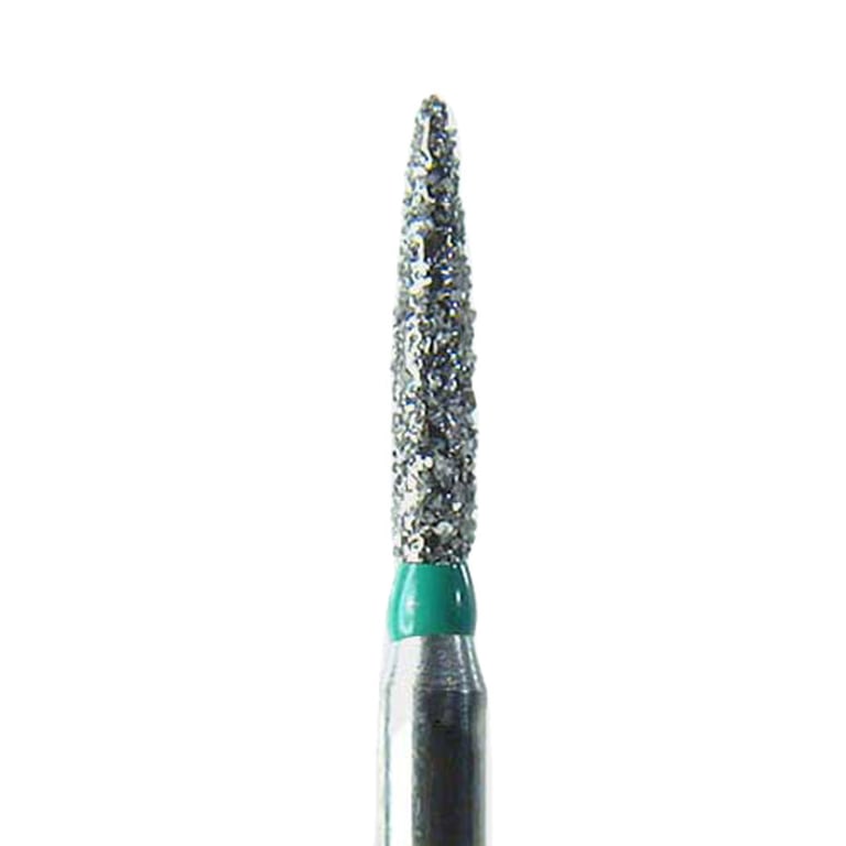 NeoDiamond FG #1512.7 (861.102) Coarse, Flame Shaped Disposable Diamond Bur, 25/Pk