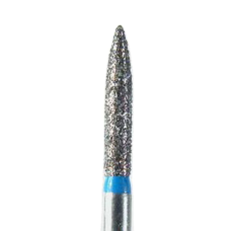 NeoDiamond FG #1516.8 (862.016) Medium Grit, Flame shape Disposable Diamond Bur, Pack of 25
