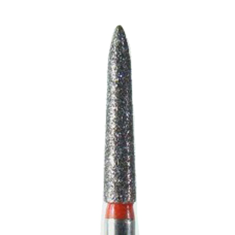 NeoDiamond FG #1518.9 (862L.018) Fine, Flame Shaped Disposable Diamond Bur, 25/Pk