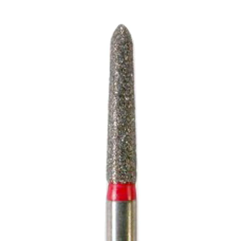 NeoDiamond FG #1718.8 (878K.018) Fine Grit, Pointed Taper Disposable Diamond Bur, Pack of 25