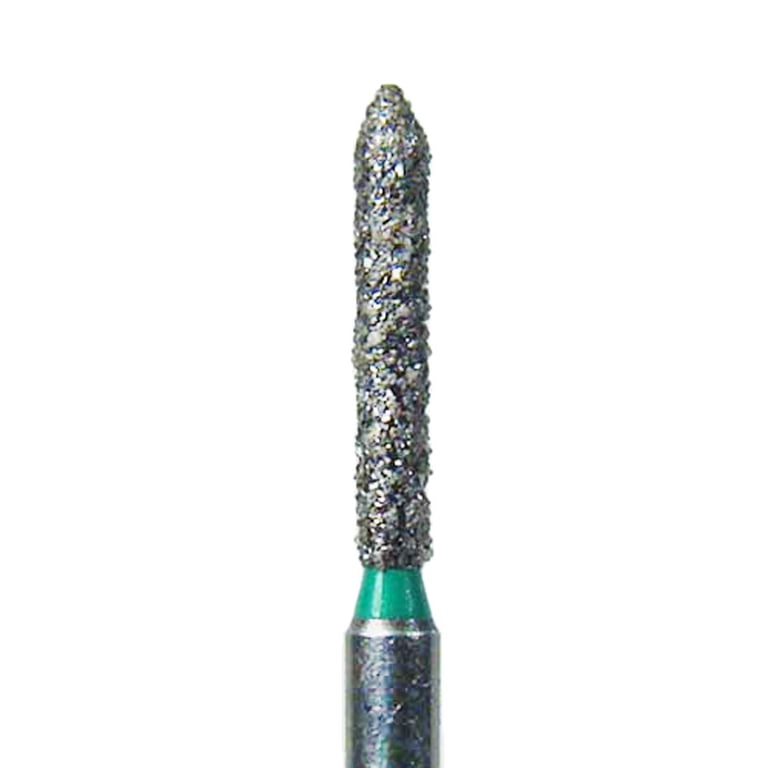 NeoDiamond FG #1812.8 (885.012) Coarse Grit, Beveled Cylinder Disposable Diamond Bur, Pack of 25