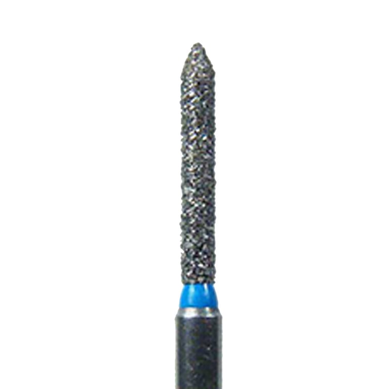 NeoDiamond FG #1812.8 (885.012) Medium Grit, Beveled Cylinder Disposable Diamond Bur, Pack of 25