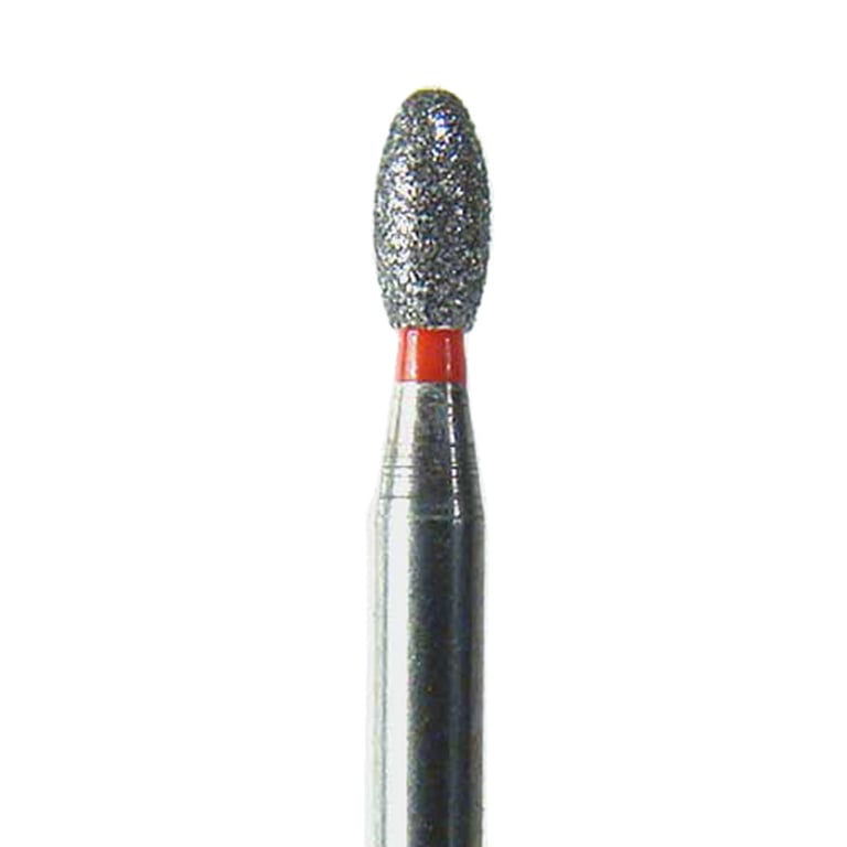 NeoDiamond FG #1908 (379.018) Fine Grit, Egg Shaped Disposable Diamond Bur, Pack of 25