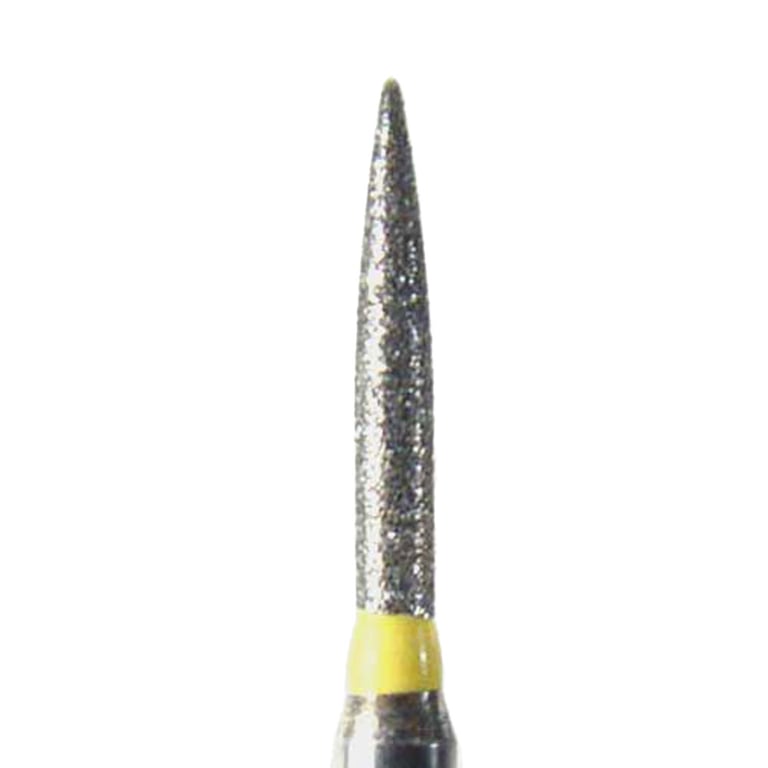 NeoDiamond FG #3512.7 (861.012) Very Fine, Flame Shaped Disposable Diamond Bur, 25/Pk
