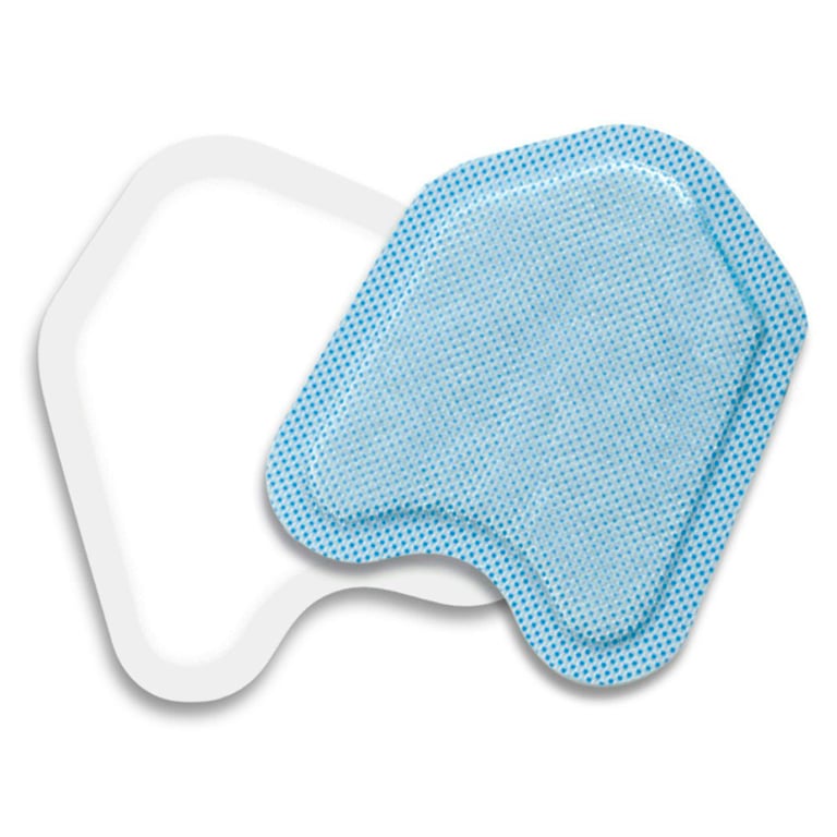 NeoDrys Saliva Absorbents, Large (Blue), Original White Backing, 50/Box. Flexible, tapered design