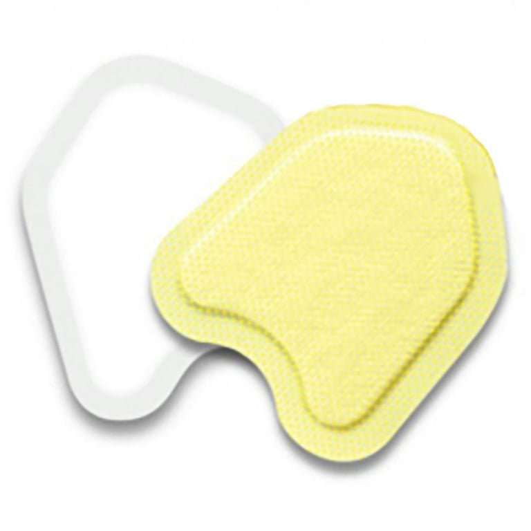 NeoDrys Saliva Absorbents, Small (Yellow), Original White Backing, 50/Box. Flexible, tapered