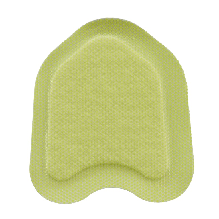 NeoDrys Saliva Absorbents, Small (Yellow), Reflective Backing, 50/Box. Flexible, tapered design