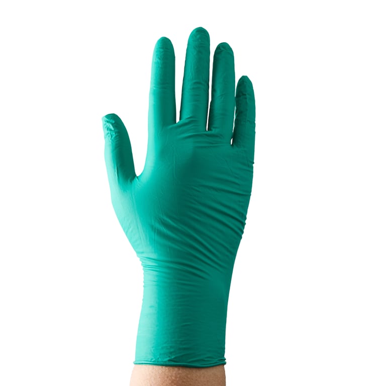NeoGard Chloroprene exam gloves: SMALL, non-sterile, powder-free, made from a unique, non-latex