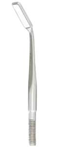 Micro Mirror 9 mm x 3 mm Rectangular - Stainless Steel, Front-surface Cone Socket Mirror