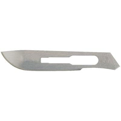 Miltex #21 Sterile Stainless Steel Surgical Scalpel Blade, Box of 100 blades