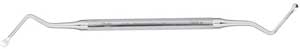 Miltex #87 Lucas Bone Curette DE, Single Instrument. 3.5mm smooth spoon ends