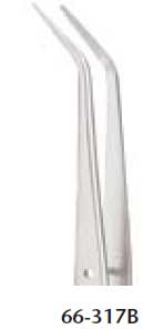 Miltex 317B College Cotton and Dressing Pliers. Extra-Fine Tips, Serrated with Long Fine Points