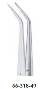 Miltex #49 Non-Pinch Cotton and Dressing Pliers with Serrated Fine Tips