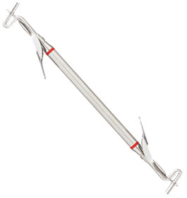 Miltex Double end amalgam carrier with two jumbo size stainless steel tips