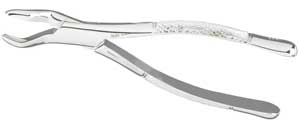 Miltex #53R upper 1st and 2nd molar-right with bayonet pattern surgical Forceps